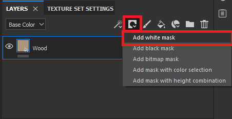 Substance Painter - Add White Mask