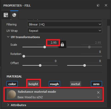 Substance Painter - Fill Properties - Add Material