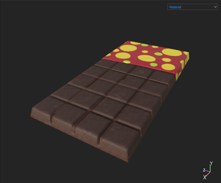 Substance Painter - Finished Chocolate